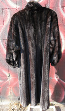 Load image into Gallery viewer, Black Mink Coat by Leonard
