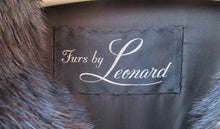 Load image into Gallery viewer, Black Mink Coat by Leonard