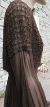 Load image into Gallery viewer, Brown Chiffon Long Dress by Junior Vogue